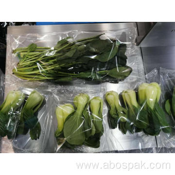 Semi automatic celery horizontal vegetables packing machine